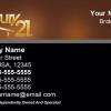 Century 21 Business Card Template: C01