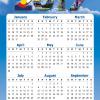 4" x 9" Magnet Calendar #1
Change Images in the 2017 to your City or State at NO CHARGE*
Some restrictions apply