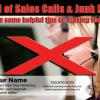 #105 - Stopping Sales Calls & Junk Mail
Front

*This postcard design is NOT AVAILABLE in a 4”x6” Layout