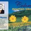 #45 Mountain Bike Trails
In Colorado

Offered as
Jumbo 8½” x 5½” ONLY

All mountain bike trails postcards (45, 46, 47) have same back - 